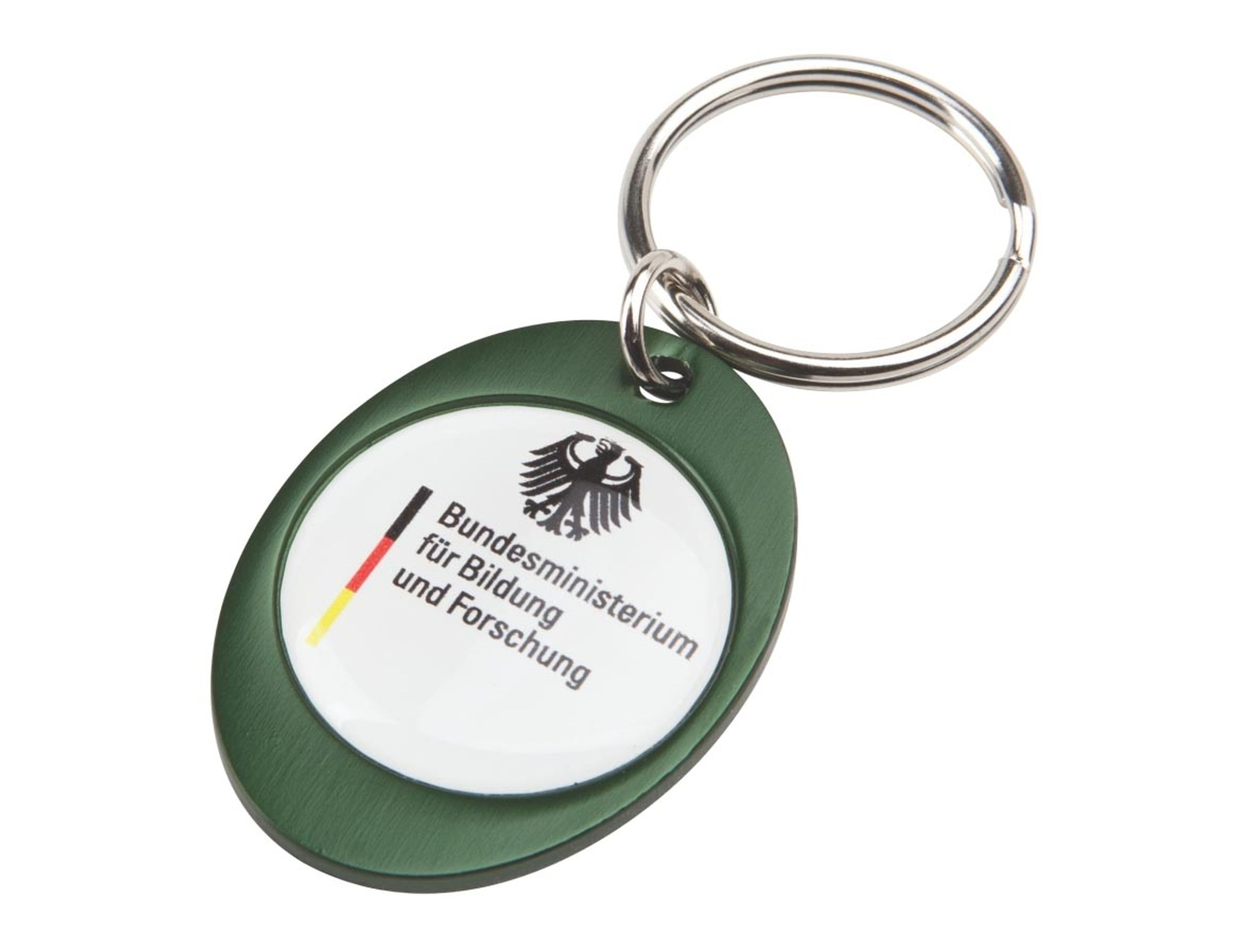 Rainbow Keyring (30x40mm oval) - Indent – Keyrings – available in beige, black, blue, green colours and 6 more