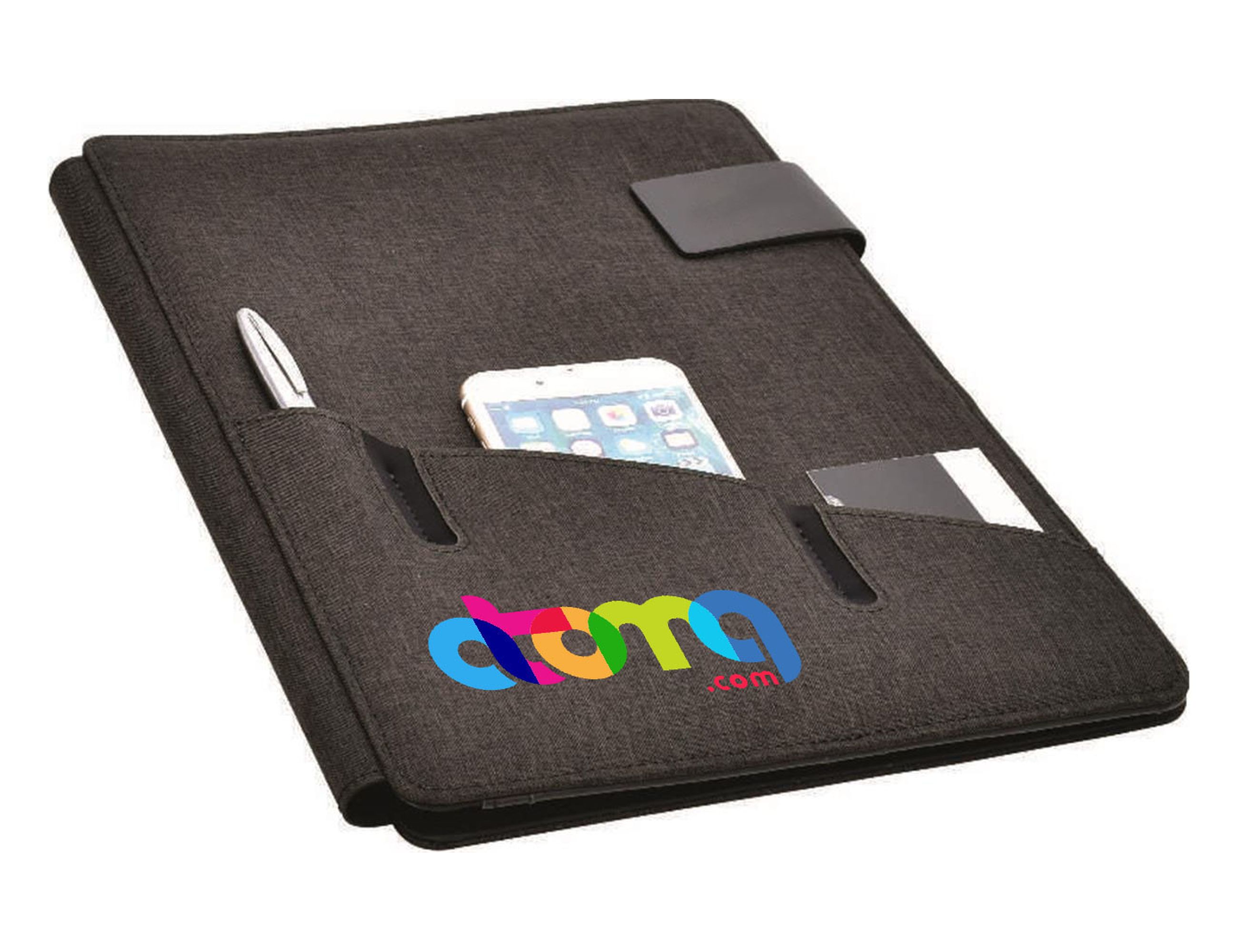 Hands-free A4 Portfolio – Compendiums – available in black, grey colours