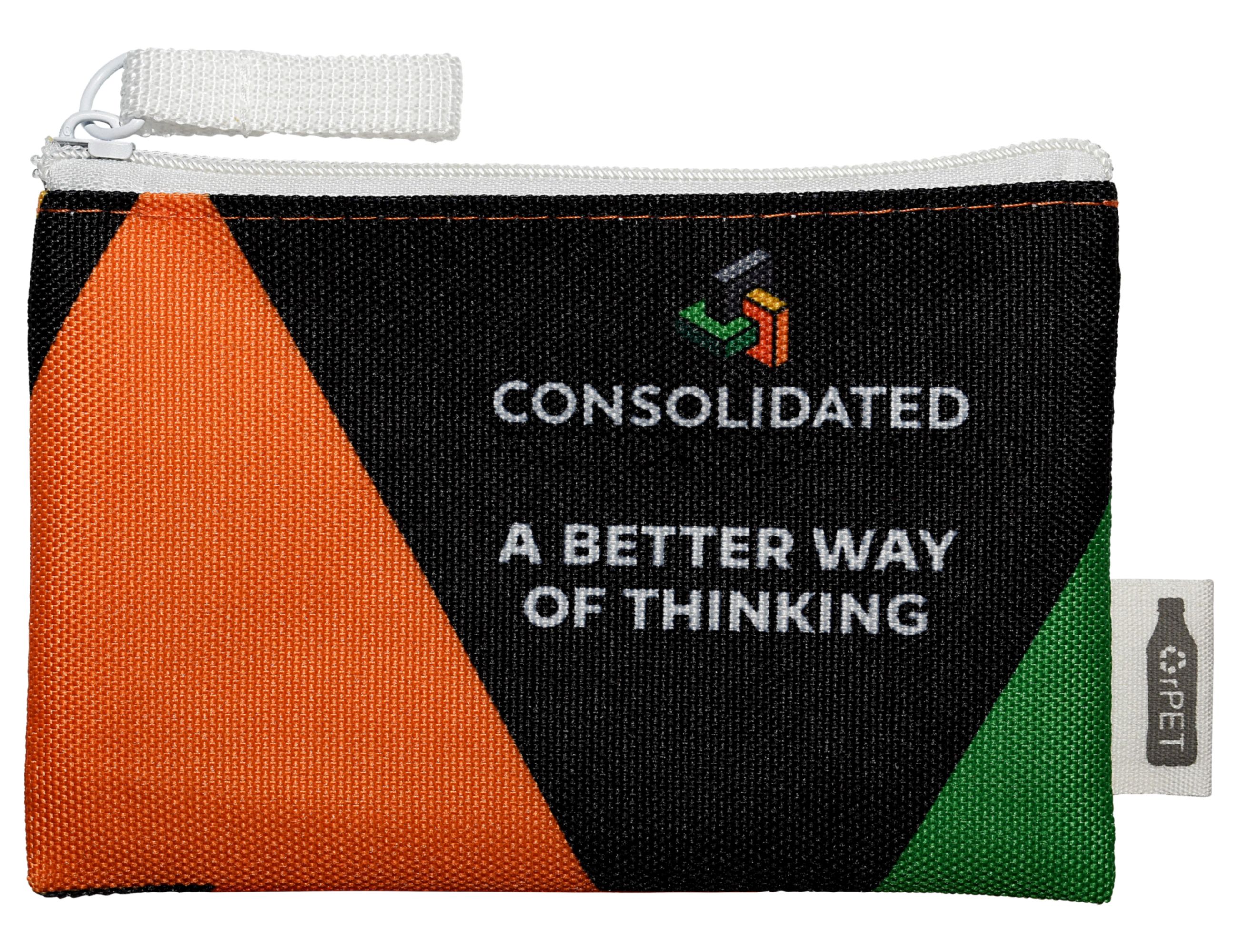 Spectra rPET pouch 8.5cm x 13cm – Pouches – available in Multicolour – photo 1 of 2