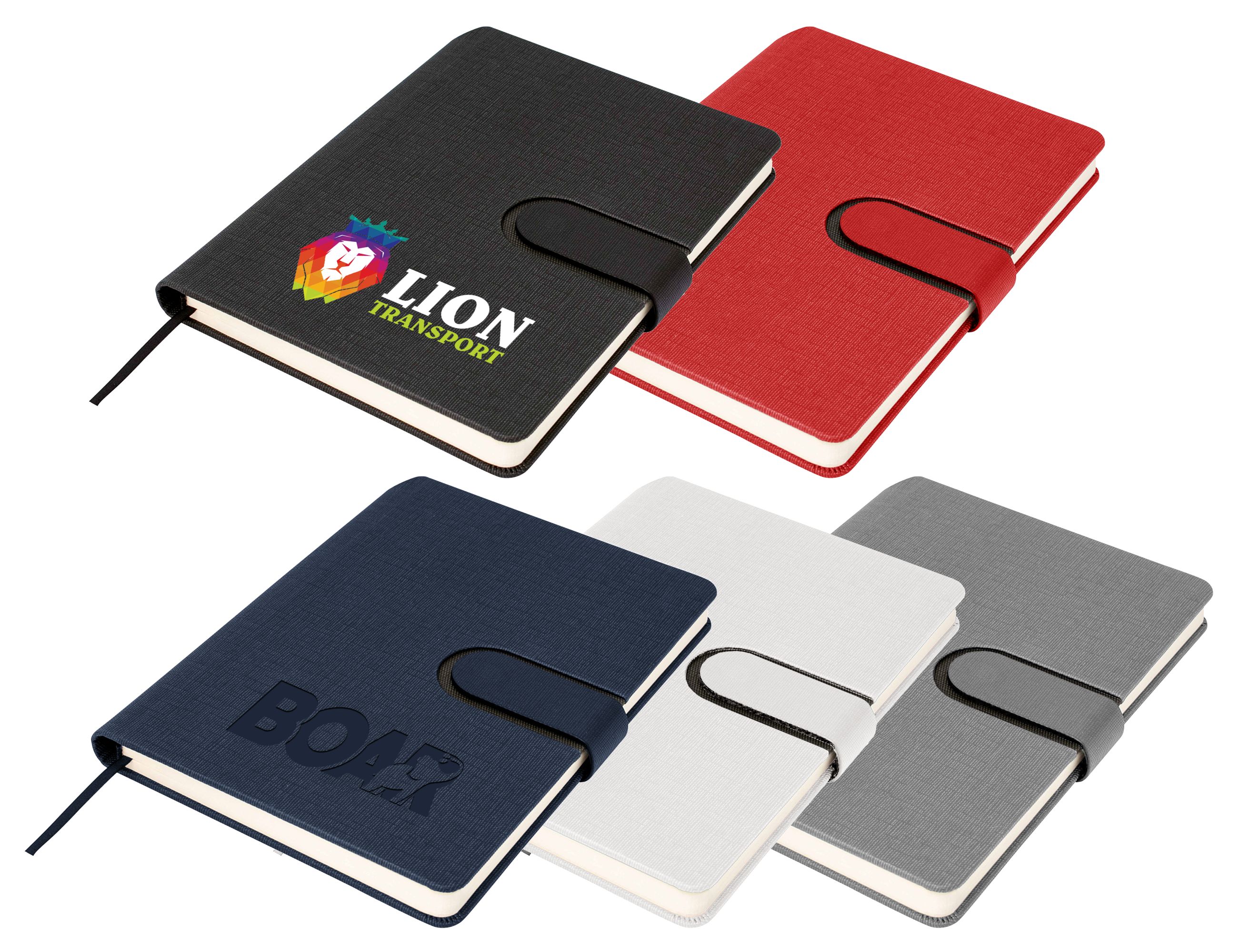 Montreal A5 Notebook – Notebooks – available in Black, Blue Dark or Navy – photo 1 of 17
