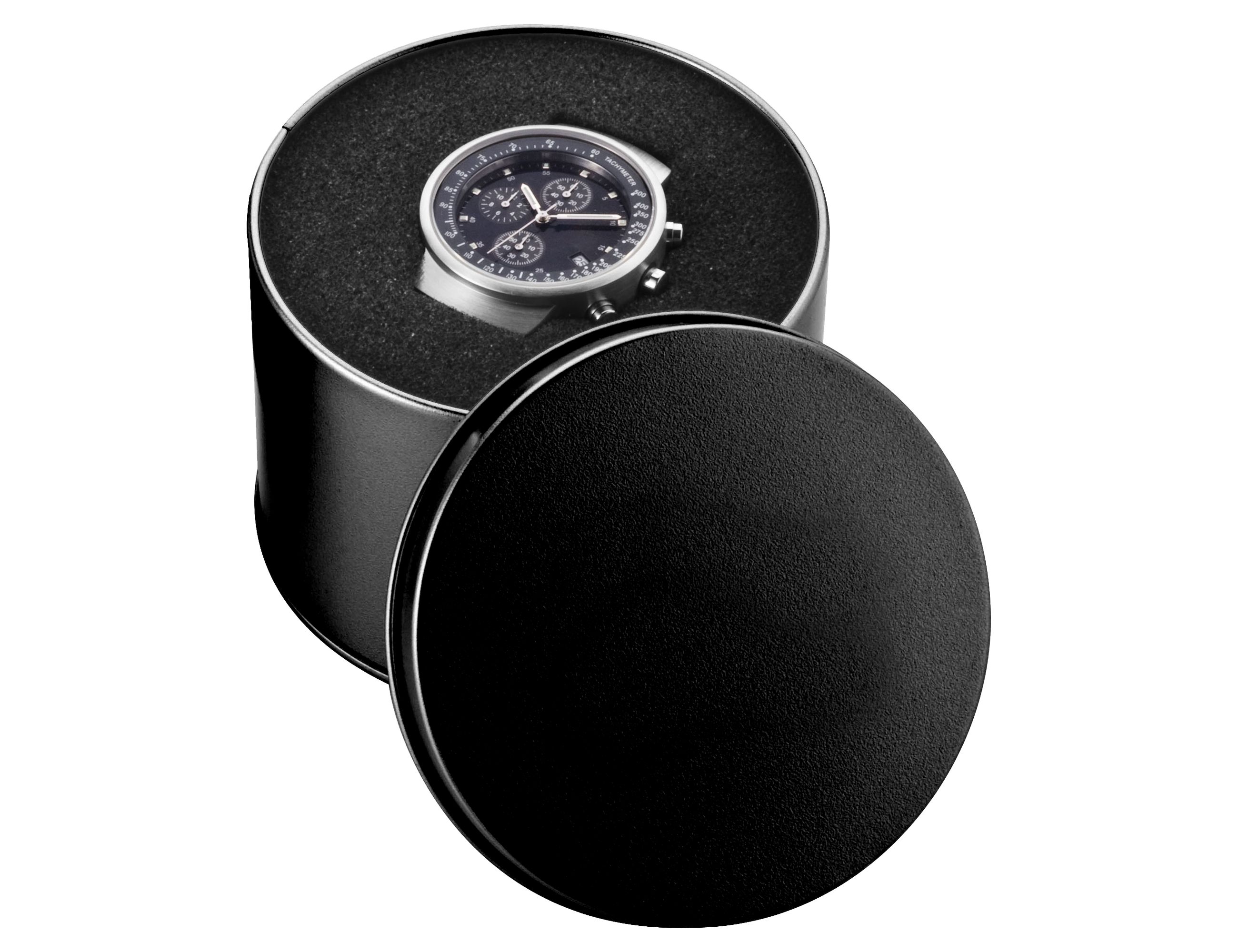 Round Watch Case - Black – Watches
