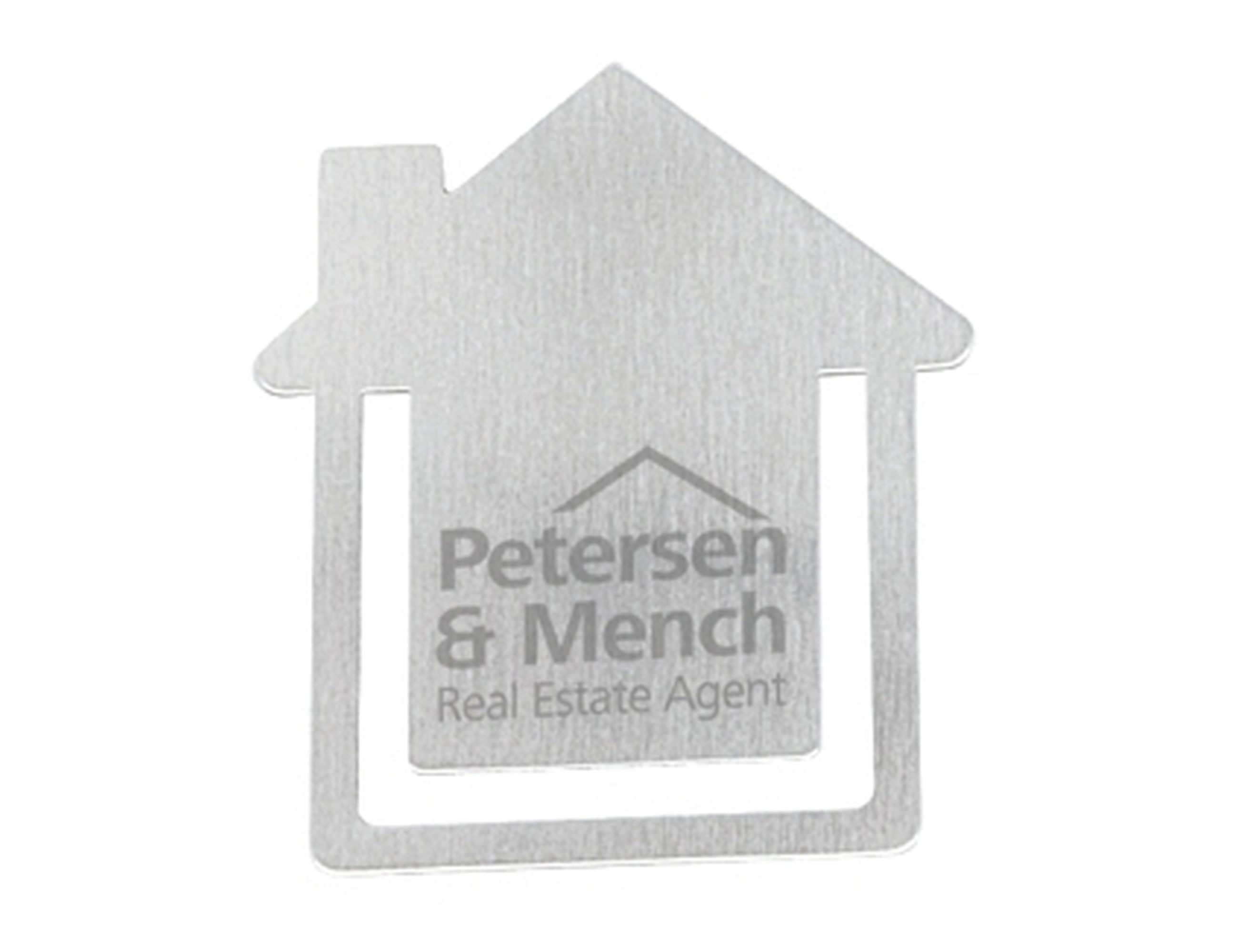 Biz Clip - House - INDENT – Desk Accessories – available in Silver