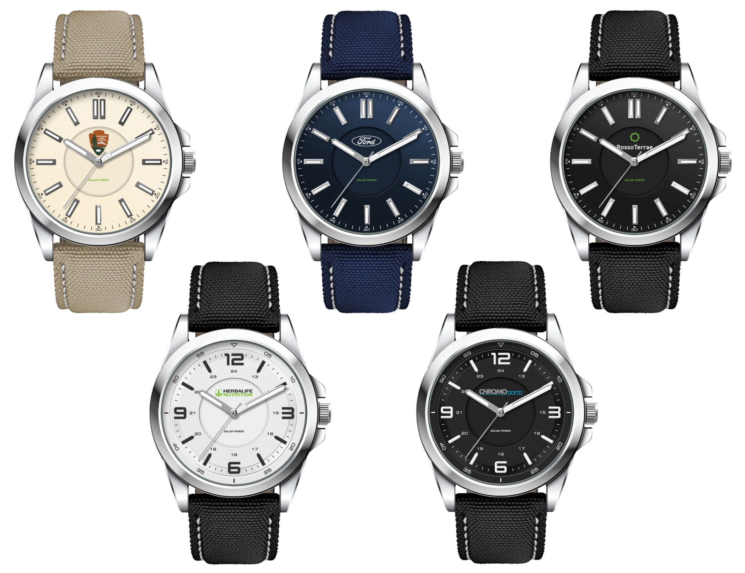 Solar Unisex Watch, rPET Strap – Watches