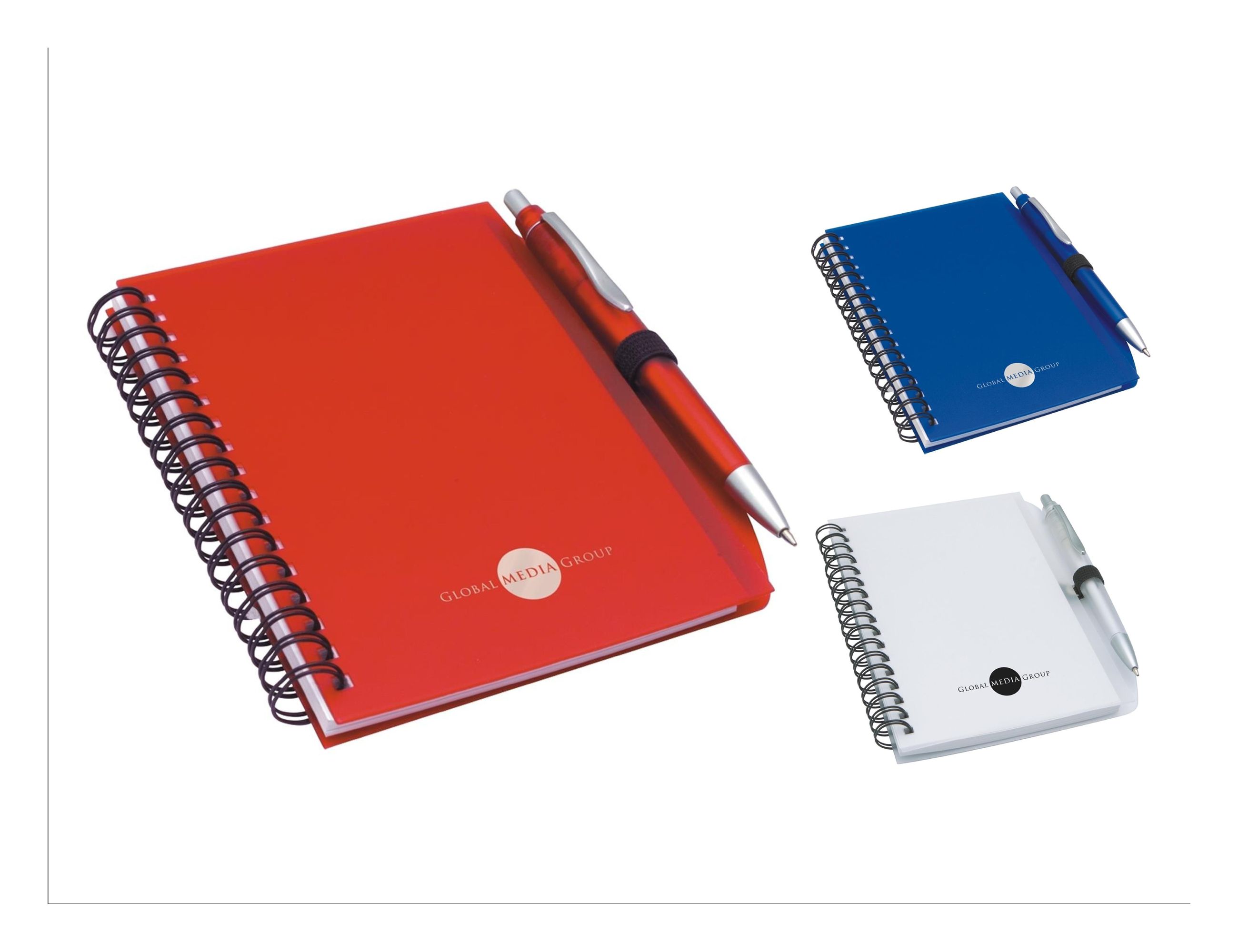 Convention Pad-n-Pen – Notebooks – available in Blue Dark or Navy, Clear, Maroon, Red – photo 1 of 6