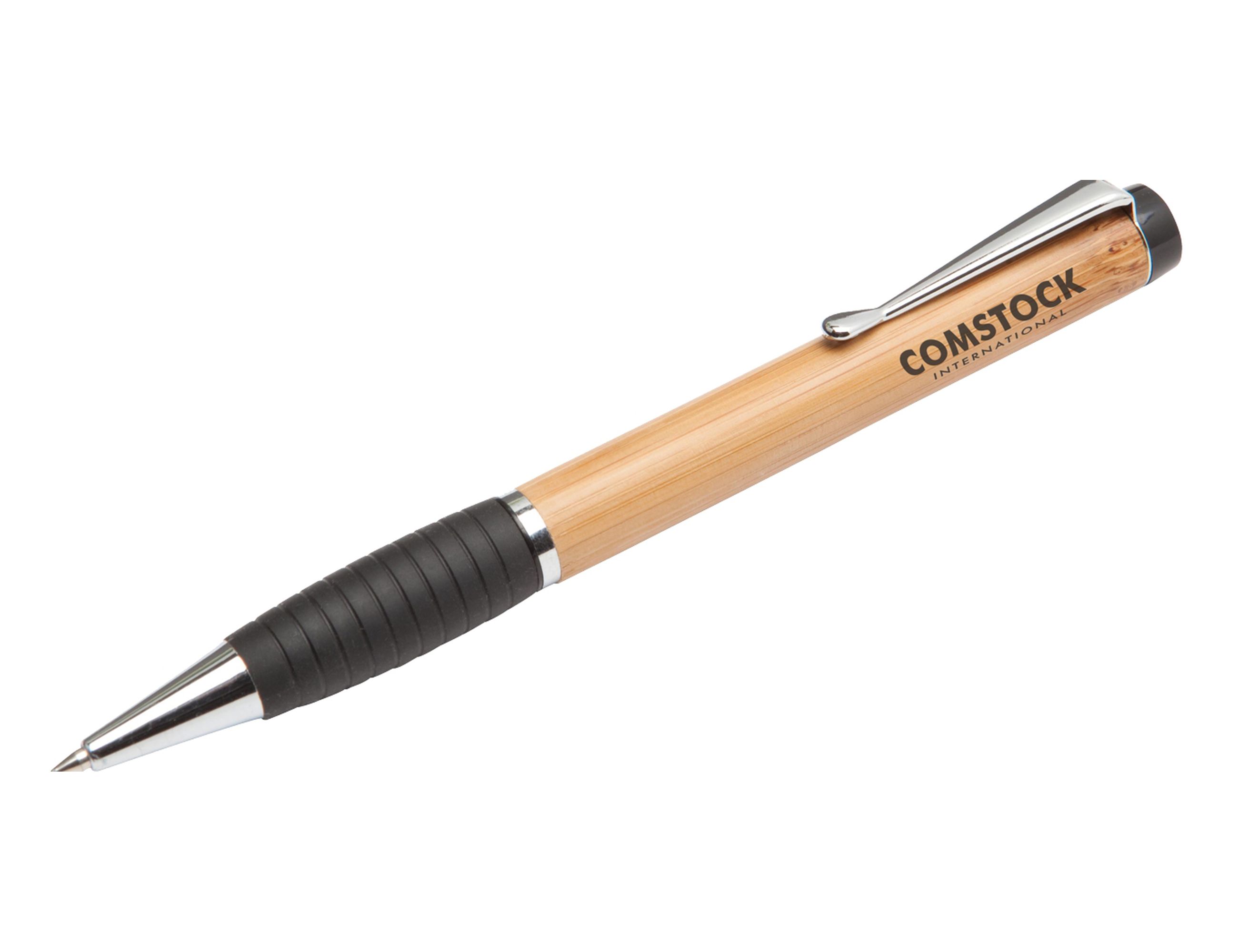 Bamboo Gripper Pen – Eco Pens – available in Black, Brown, Tan – photo 1 of 2