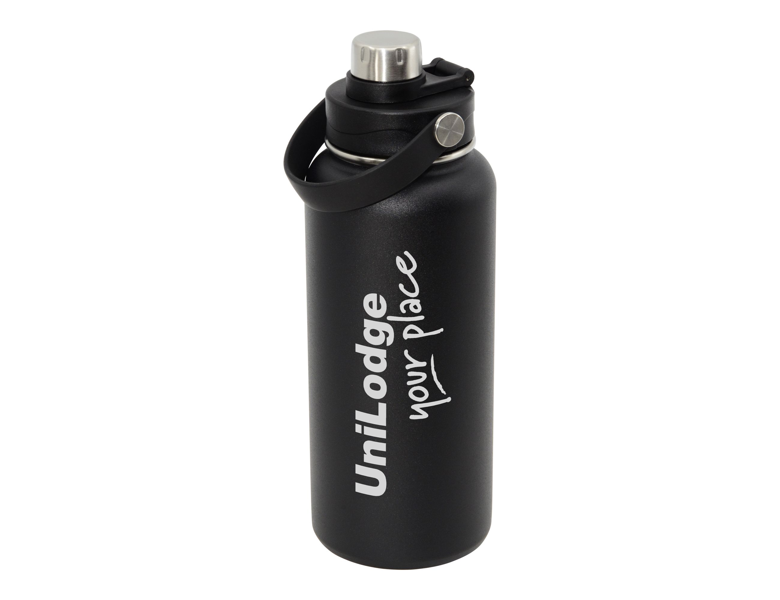 Sumo 1lt Vacuum Bottle, Black – Drink Bottles – available in Black – photo 1 of 6