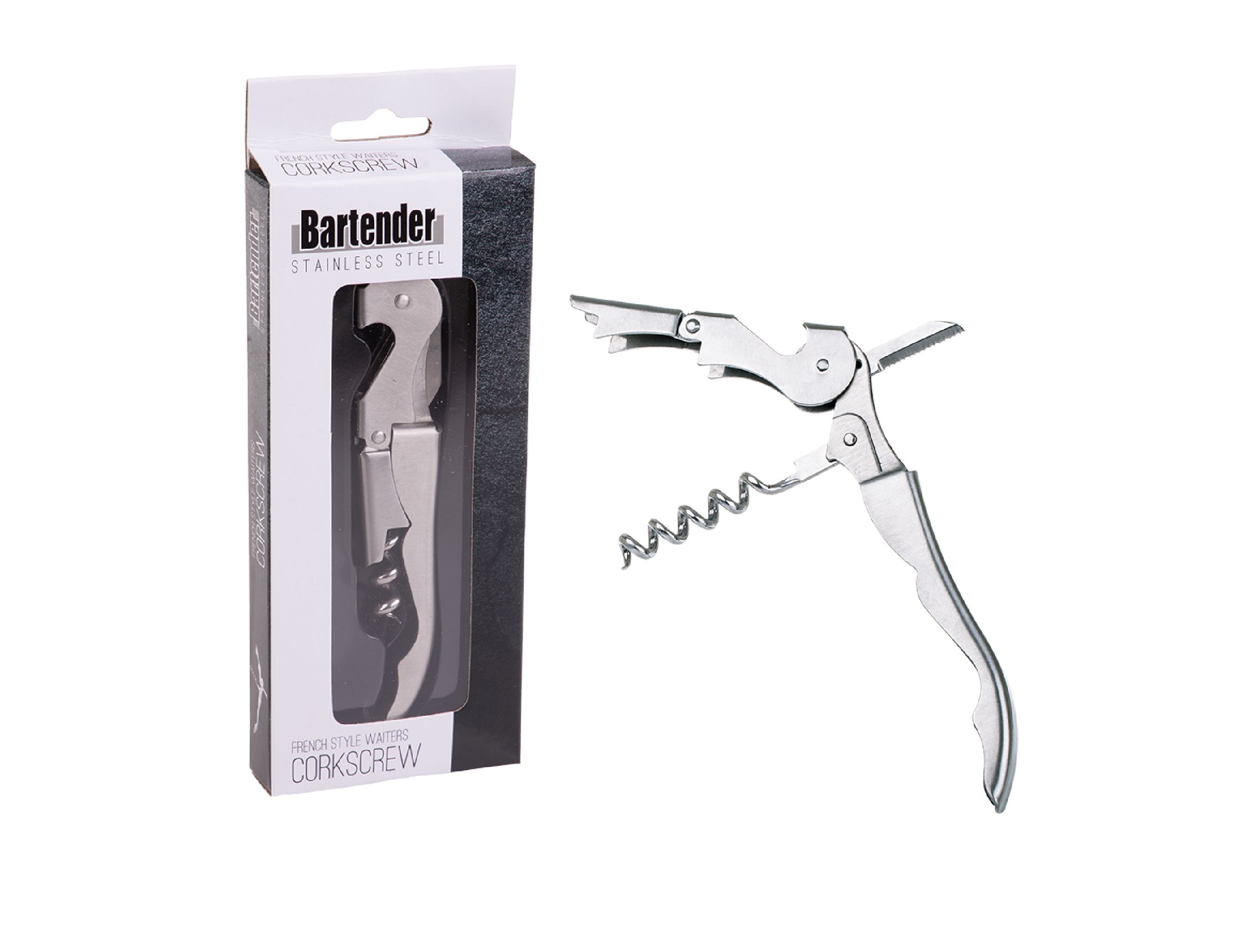 Bartender French Style S/S Waiters Corkscrew