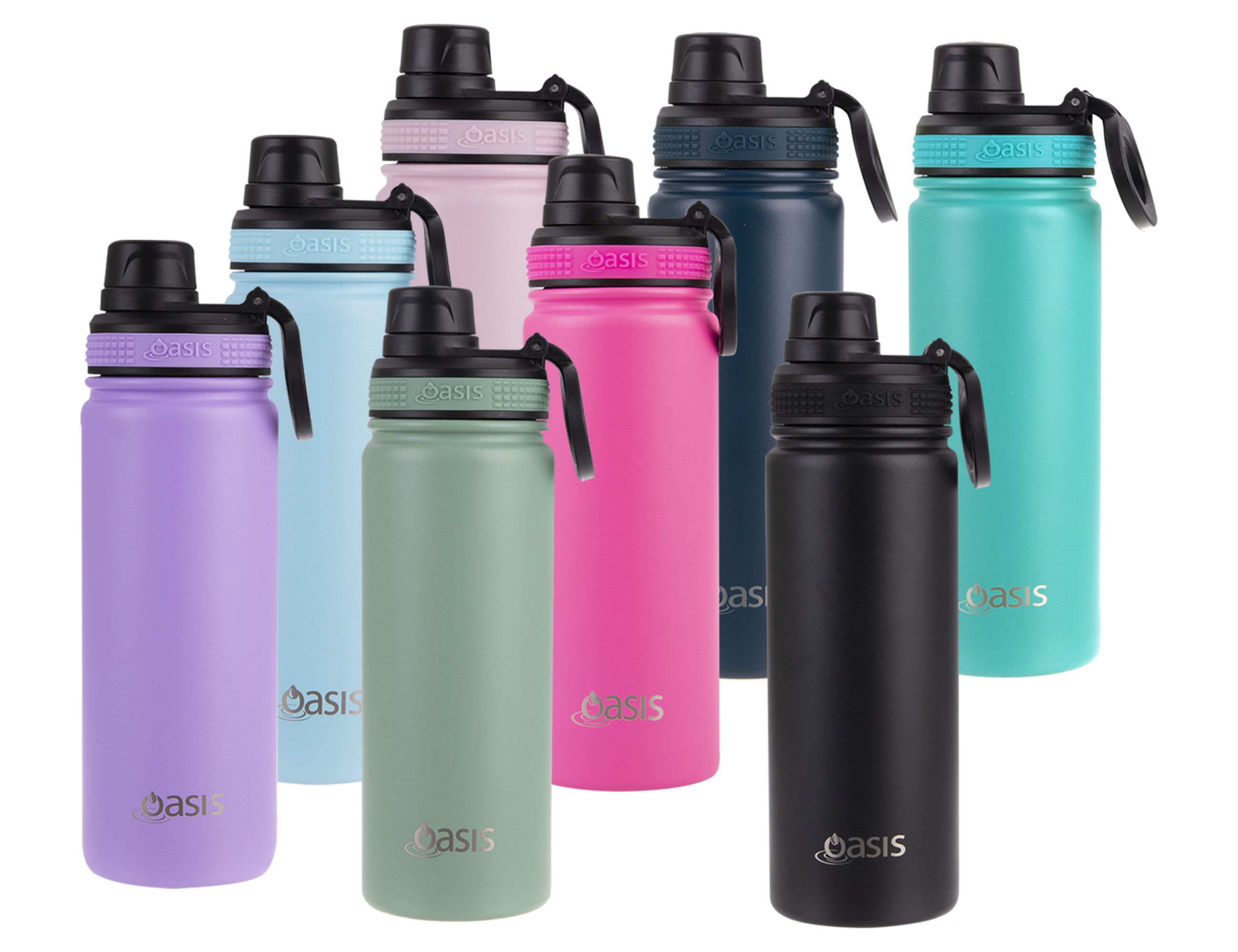 Oasis Challenger 550ml Vacuum Sports Screw Cap Bottle – Drink Bottles – photo 1 of 12
