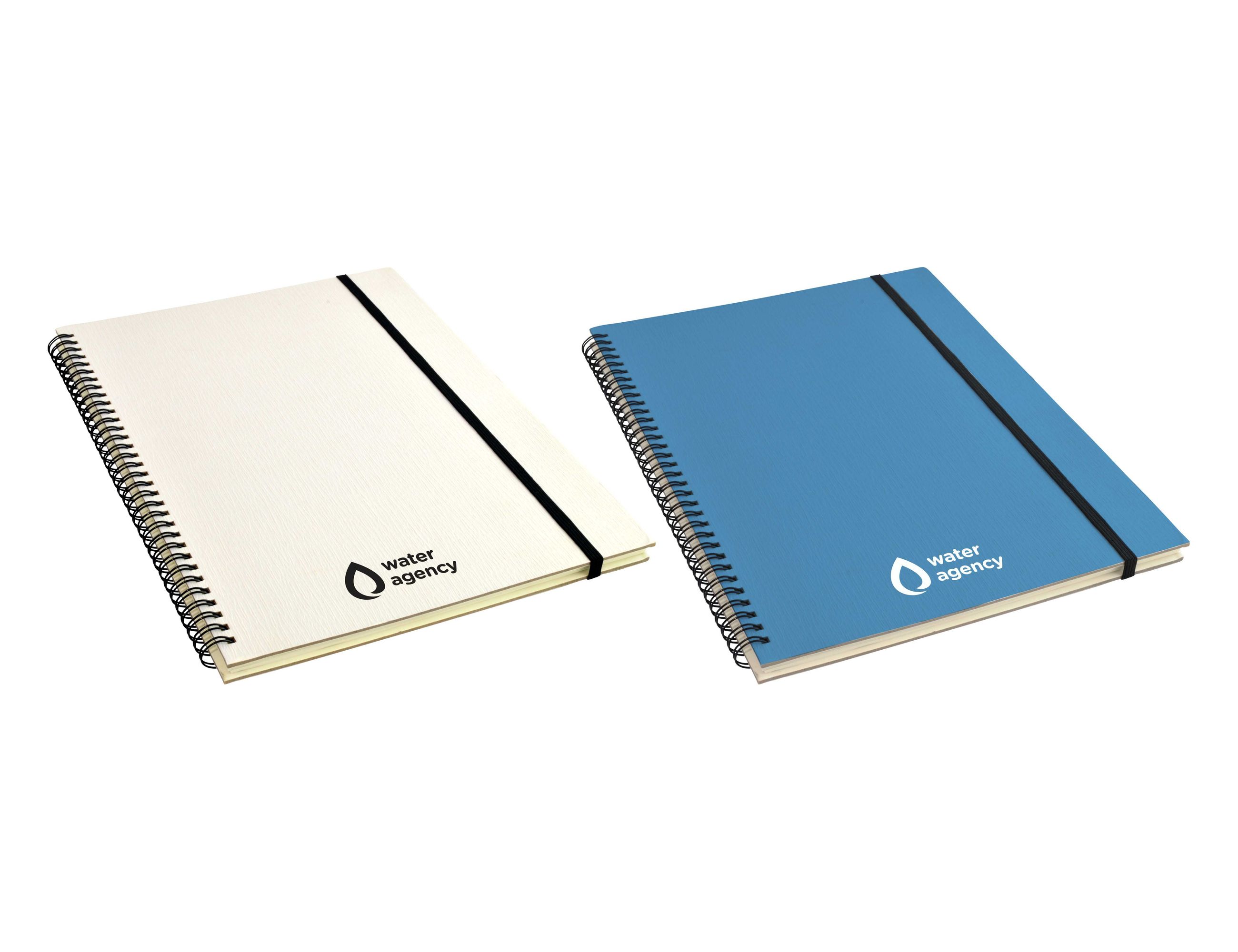 Calypso A4 Notebook – Notebooks – available in Blue Dark or Navy, White – photo 1 of 5
