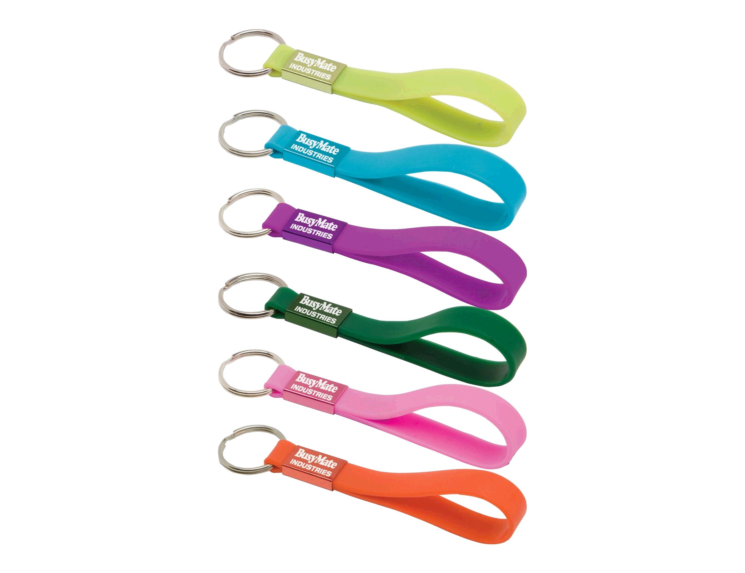 Silicone Sling Keyring - Indent – Keyrings – available in Black, Green, Khaki, Orange and 6 more – photo 1 of 16