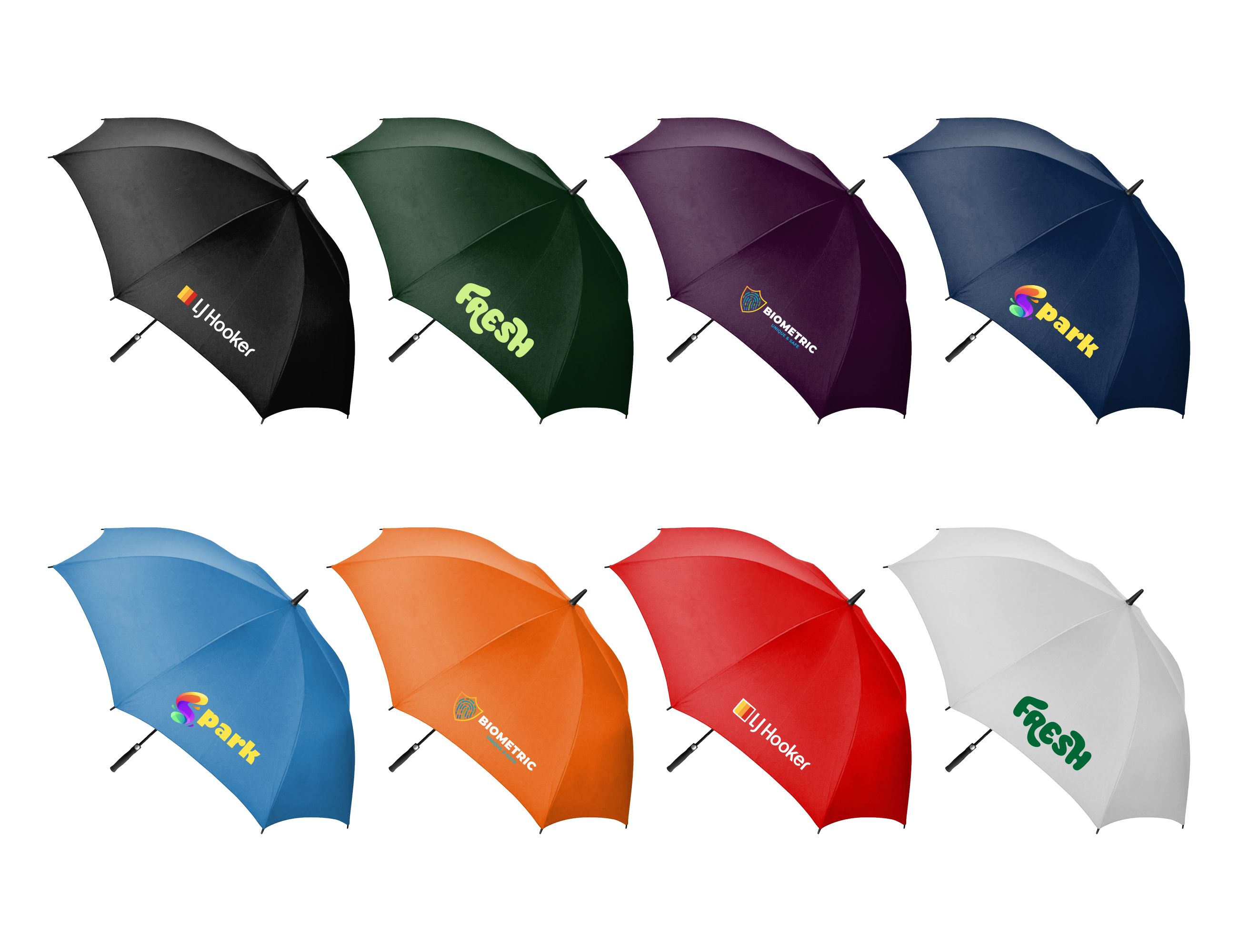 Promo 30" Auto Golf Umbrella – Umbrellas – available in Black, Blue Dark or Navy, Maroon, Red – photo 1 of 19