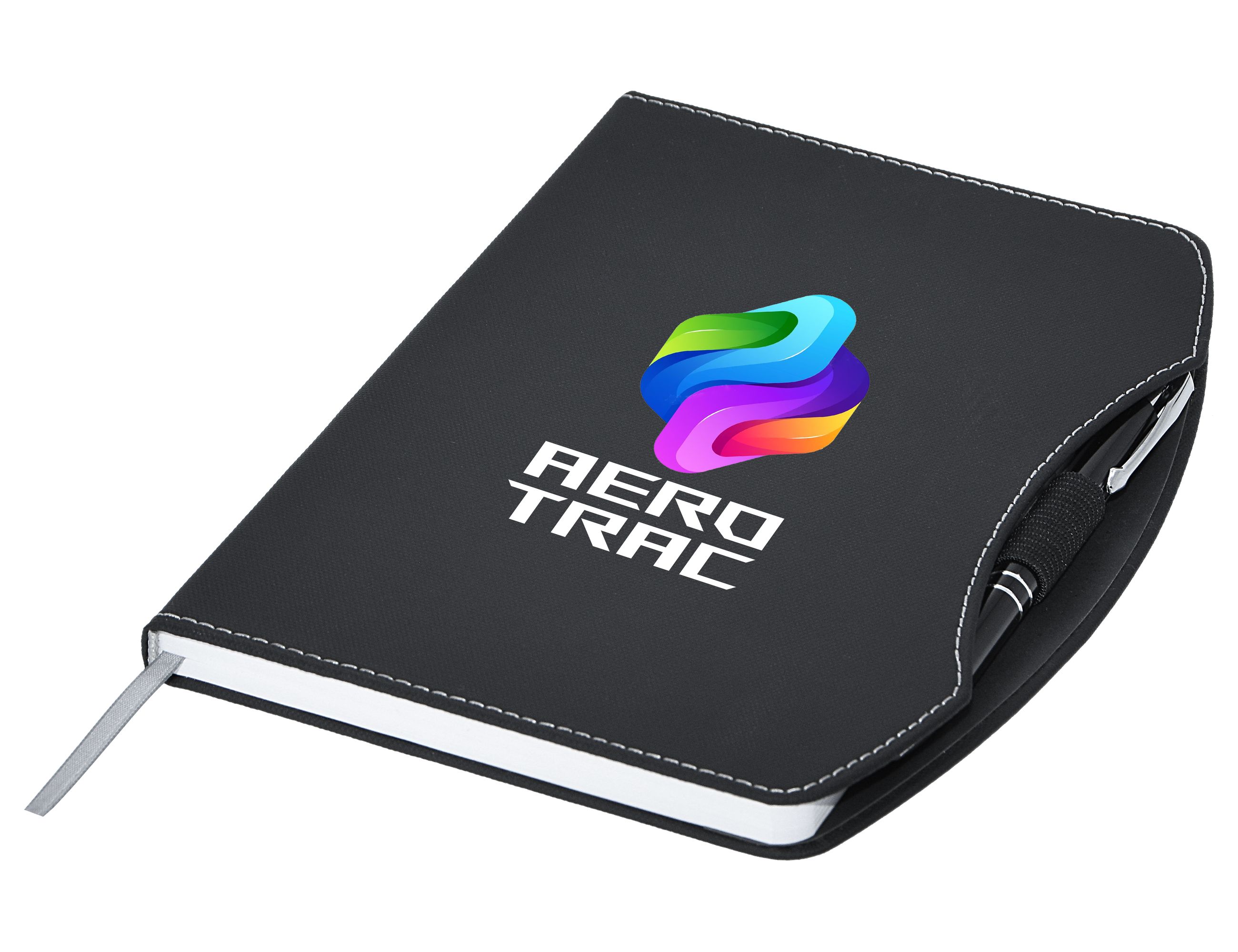 Boston rPET A5 Notebook, Black – Notebooks – available in Black – photo 1 of 9