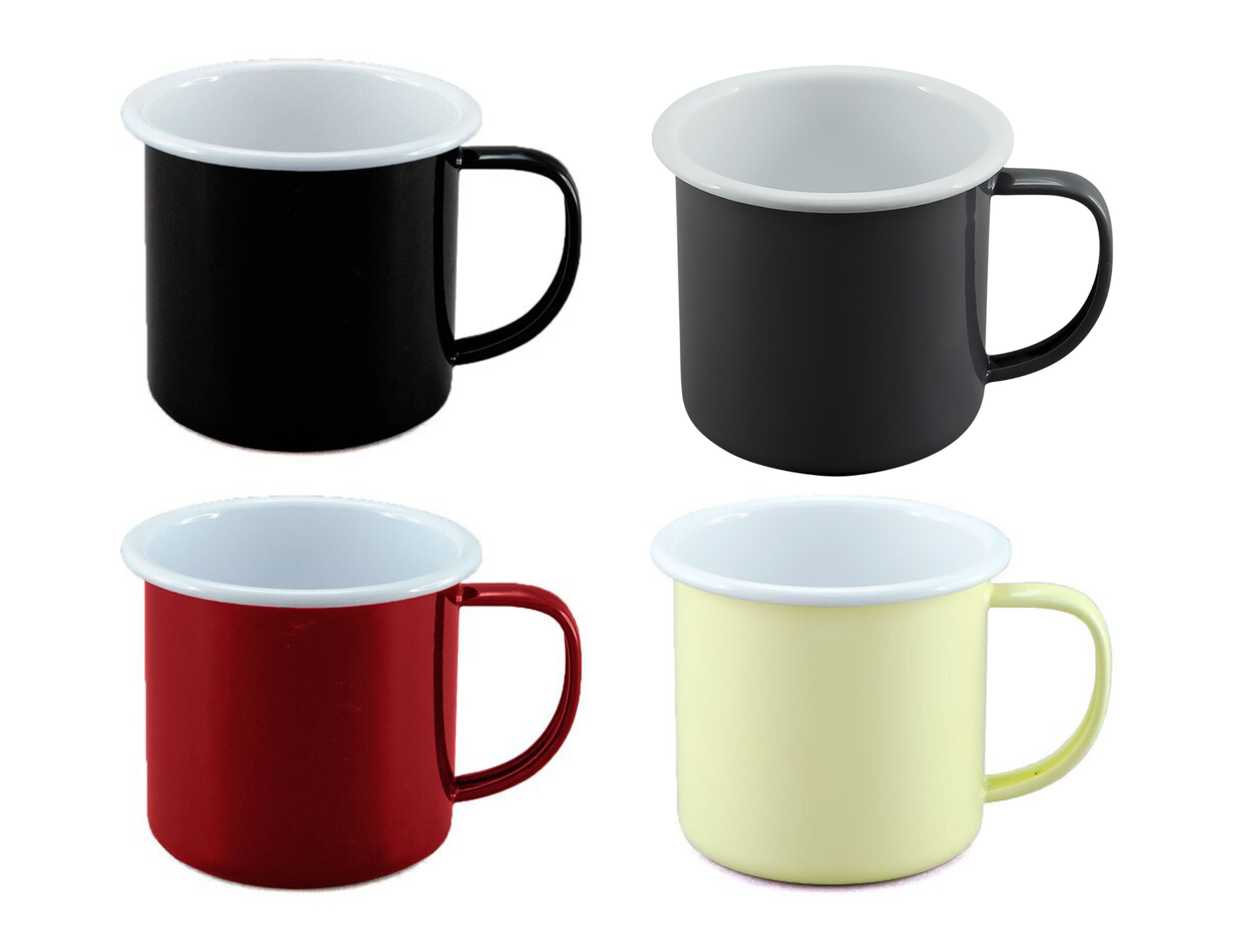 Falcon Enamel 350ml 8cm Two-Tone Mug – Travel Mugs – photo 1 of 5