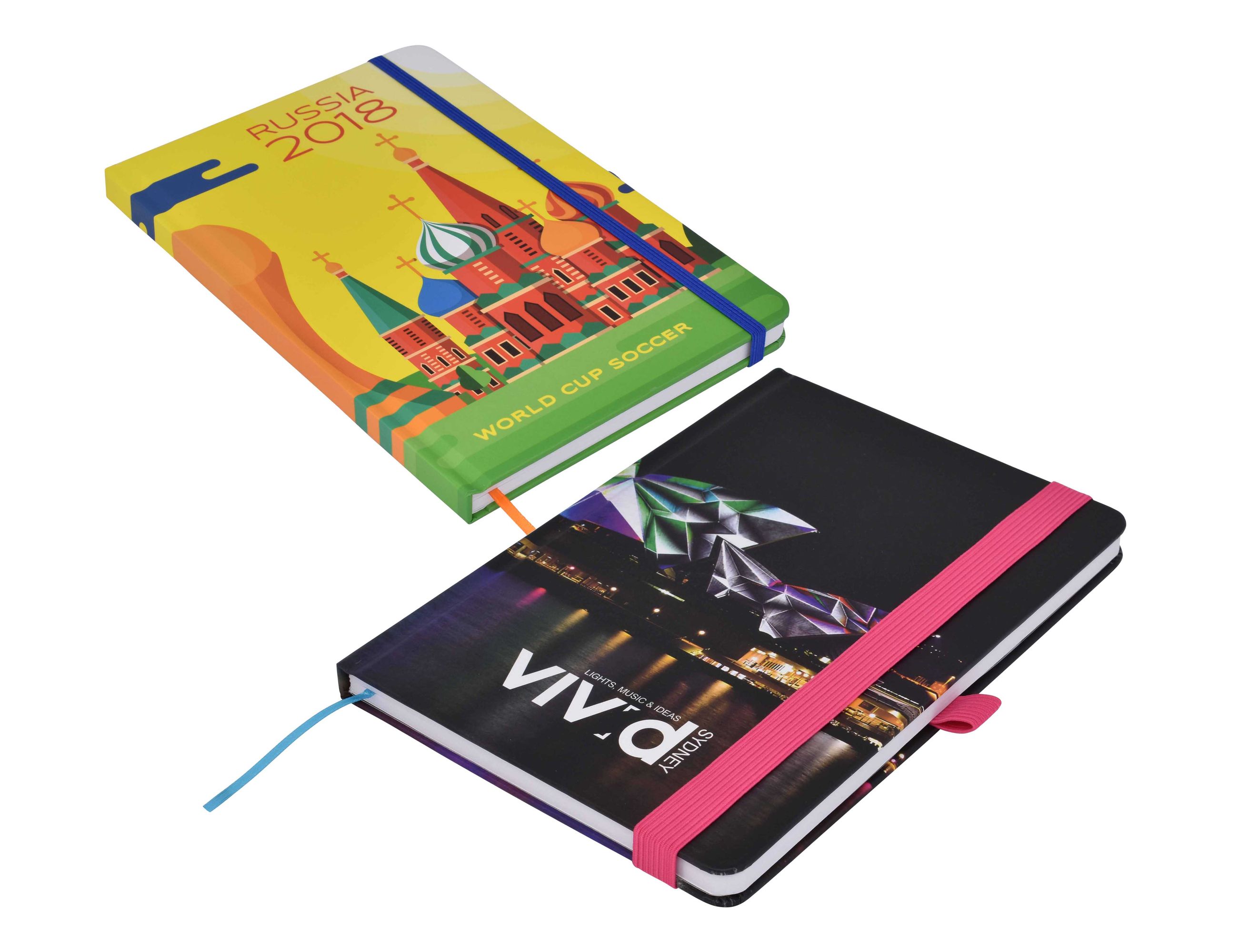 Designa Full Colour Matt A5 Notebook – Notebooks – available in Multicolour – photo 1 of 10