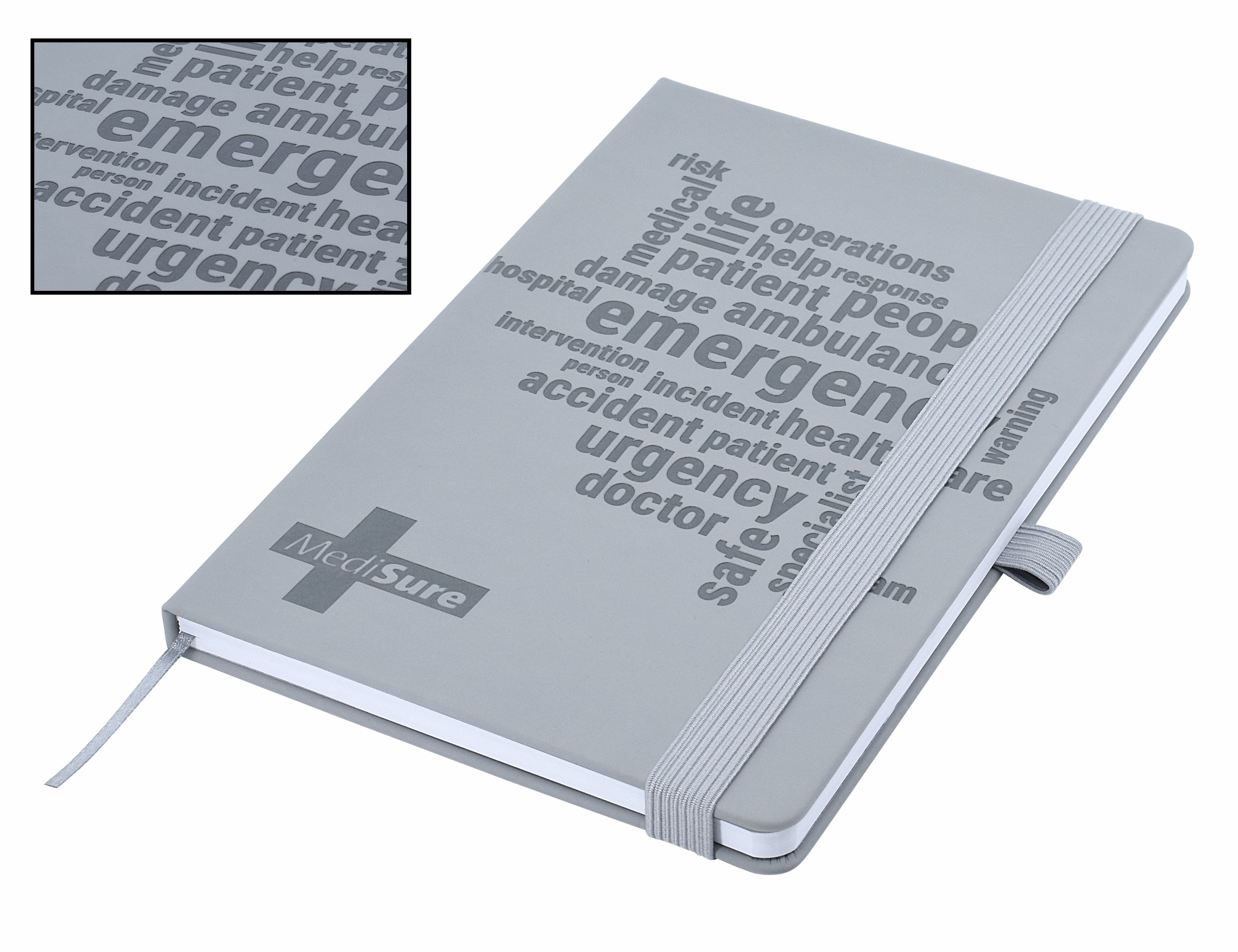 Designa Deboss SoftTouch Notebook A5 Air – Notebooks – available in Black, Blue Mid, Brown, Gold and 10 more – photo 1 of 13
