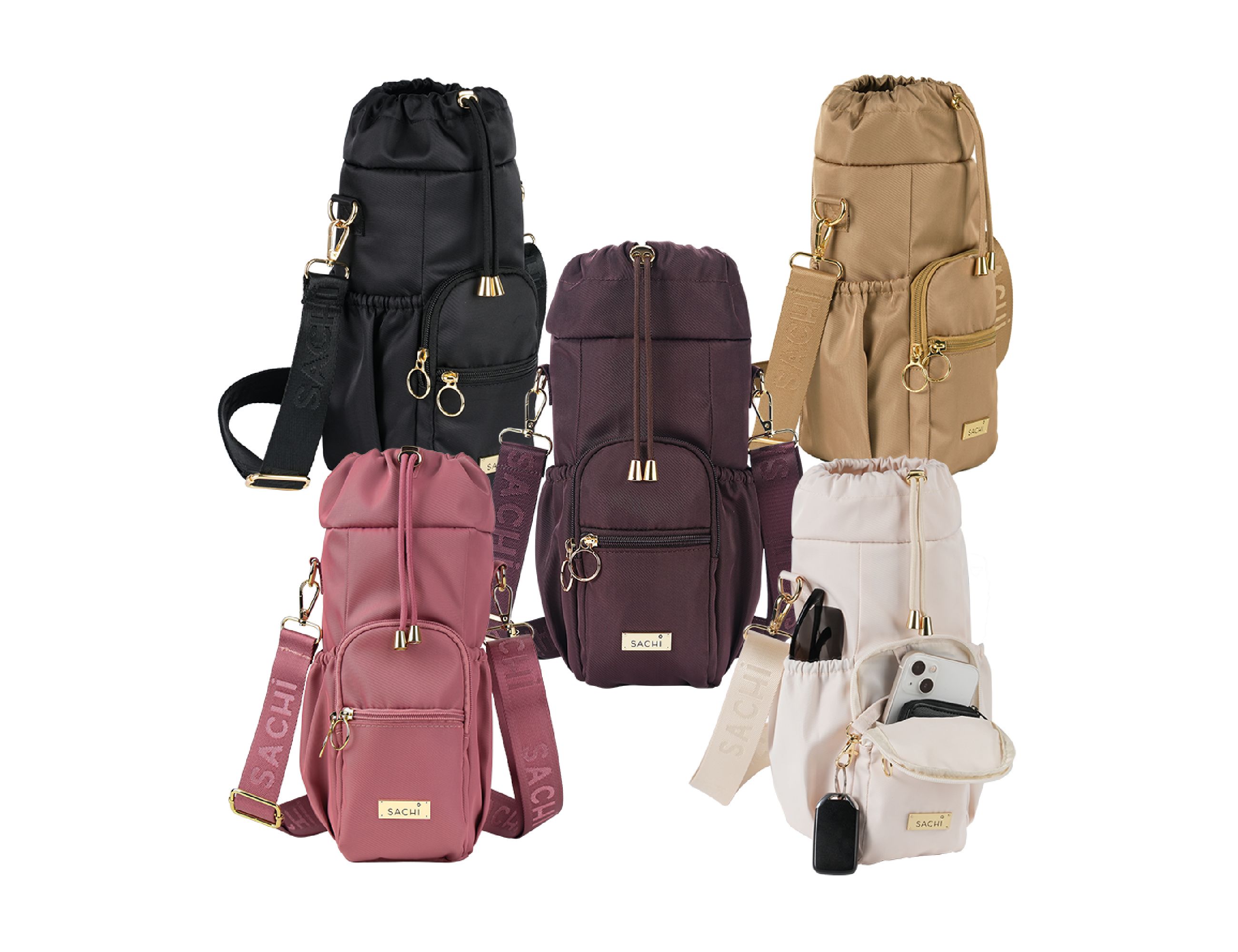 Sachi Crossbody Insulated Bottle Bag – Cooler Bags