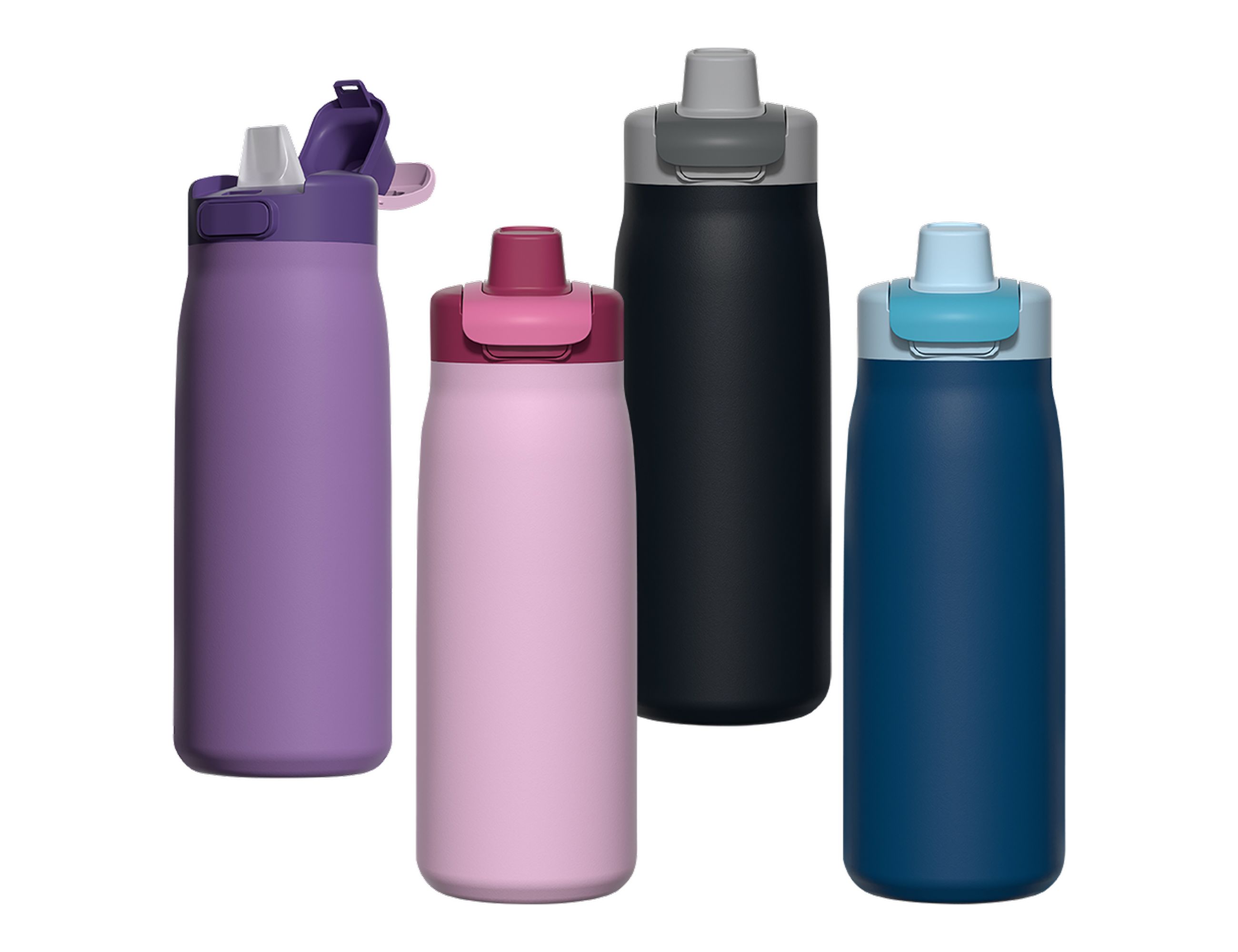 Oasis Flip-Top S/S D/Wall Ins. Drink Bottle 600ml