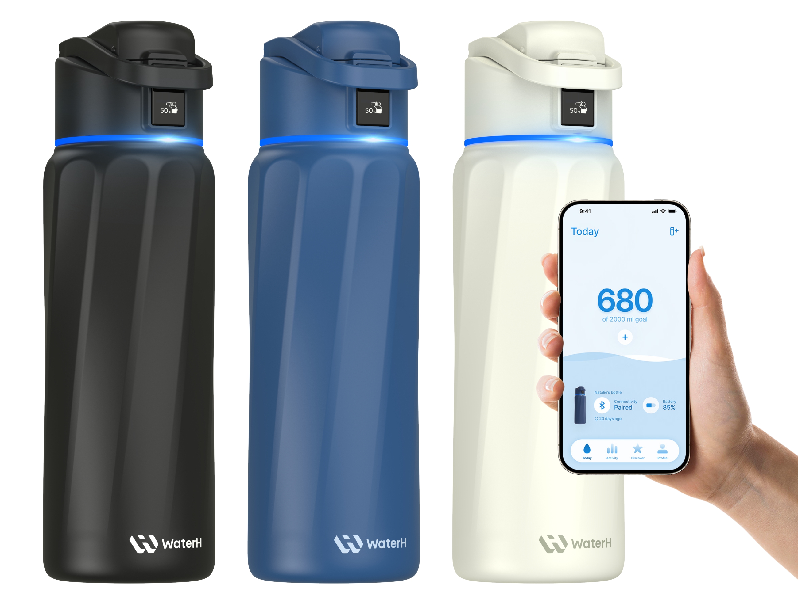WaterH Boost Smart Bottle 32oz (946ml) – Drink Bottles – photo 1 of 15