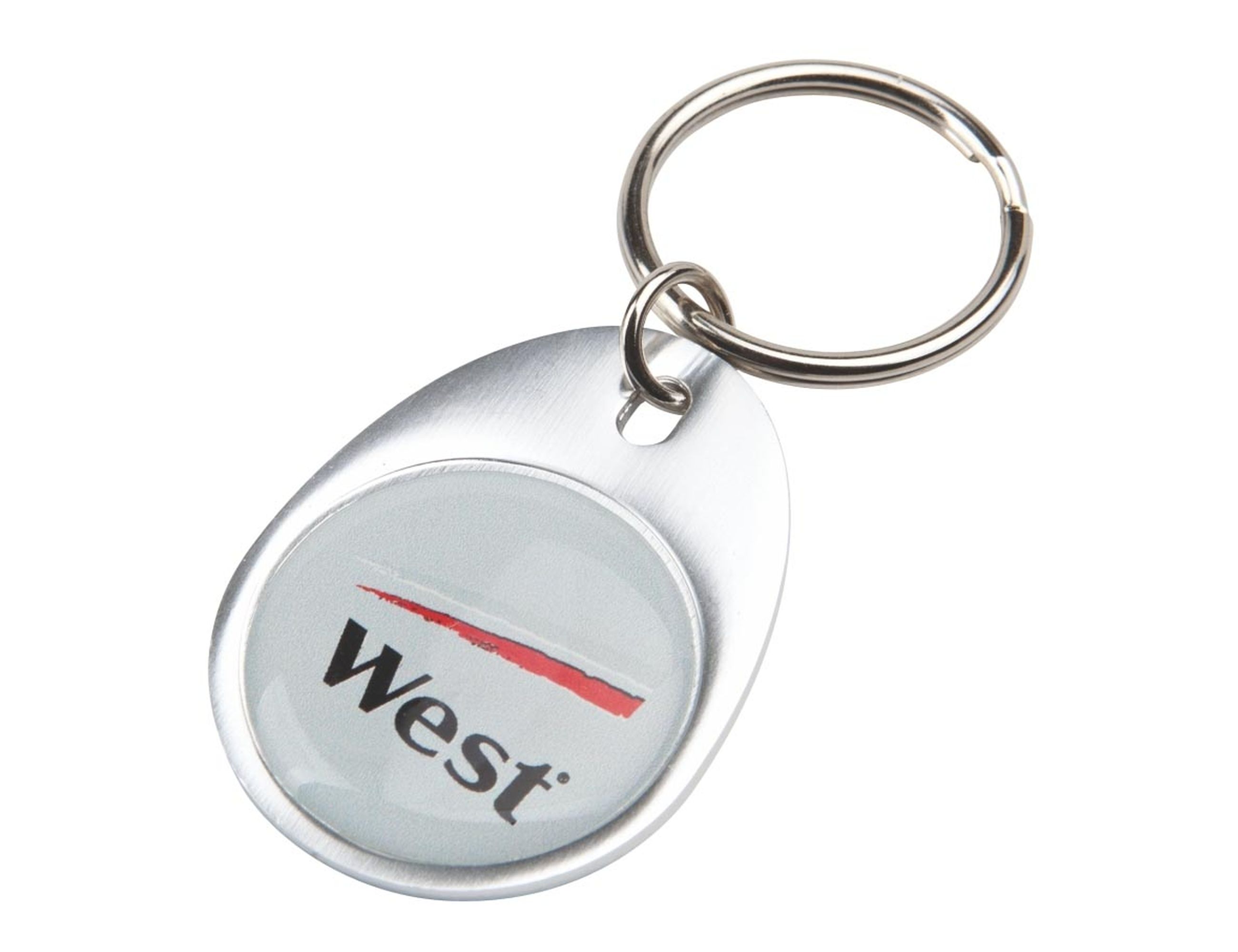 Rainbow Keyring (30x40mm egg) - Indent – Keyrings – available in Black, Green, Khaki, Orange and 6 more – photo 1 of 2
