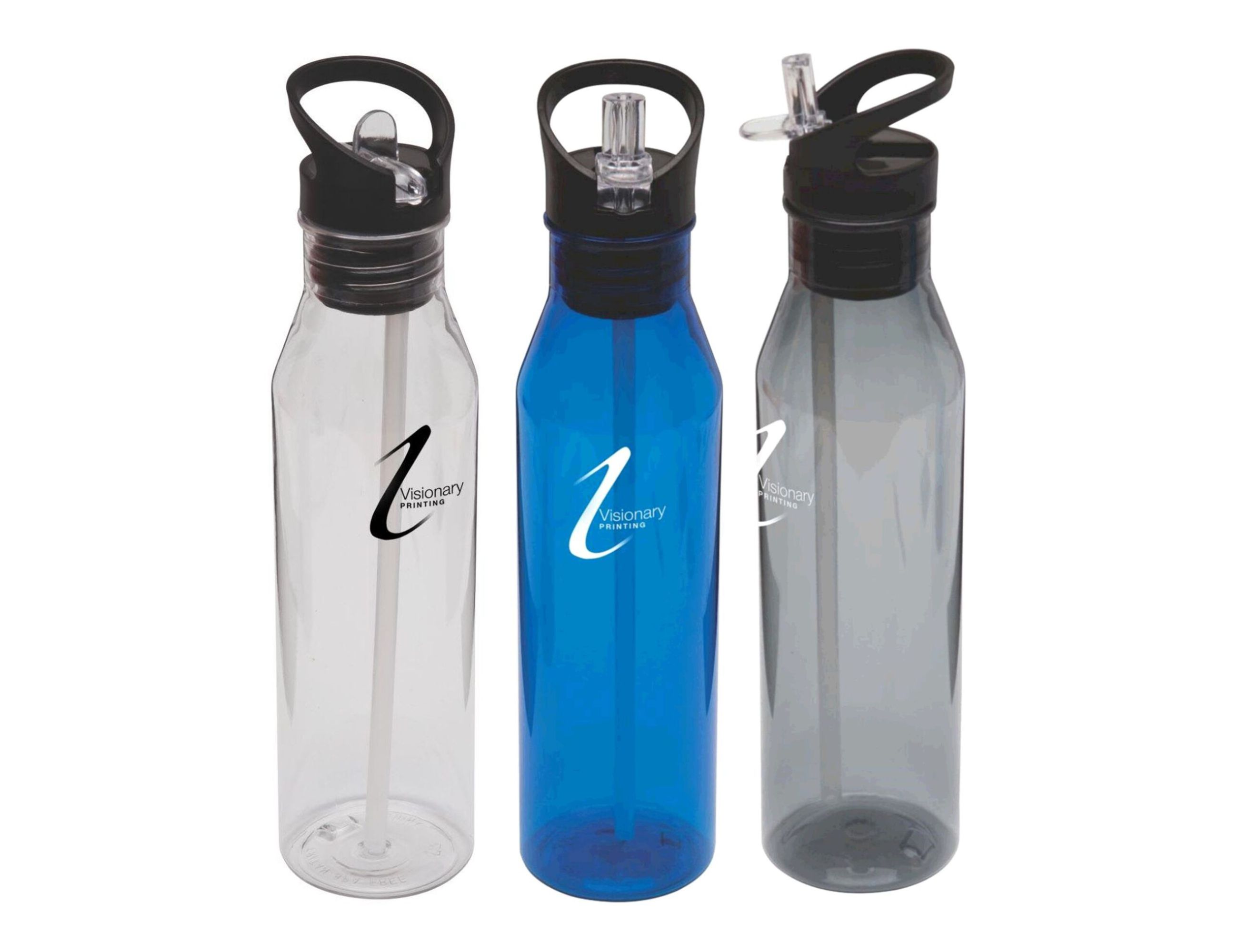 Frisco Water Bottle – Drink Bottles – available in black, blue, grey, white colours