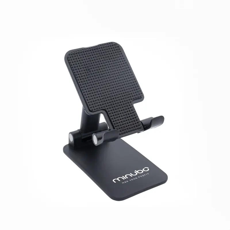Folding Desktop Mobile Phone Tablet Stand – Phone Stands – available in black, white colours
