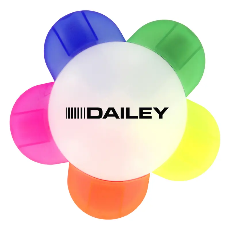 Daisy Highlighter – Highlighters – available in blue, green, pink, yellow colours