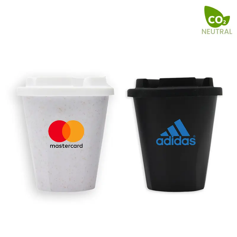 Wave Drinking 350mL Cup – Reusable Coffee Cups – available in black, white colours