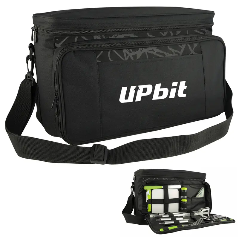 Lakeside BBQ Picnic Bag – Cooler Bags – available in black colour