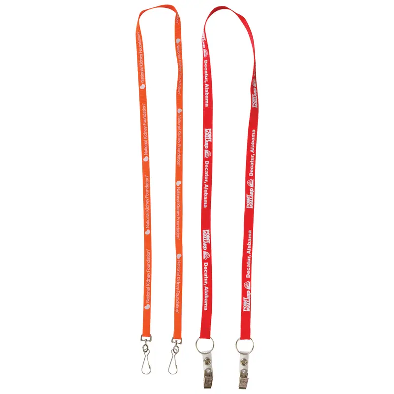 10mm Dual Attachment Custom Lanyard – Lanyards – available in blue, brown, green, grey colours and 5 more
