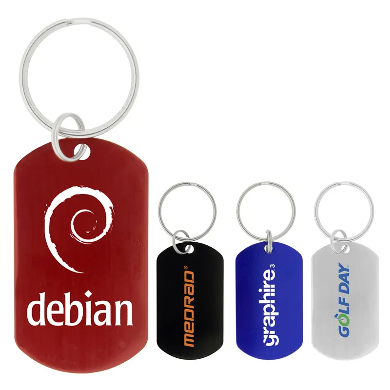 Dog Tag Keychain – Keyrings