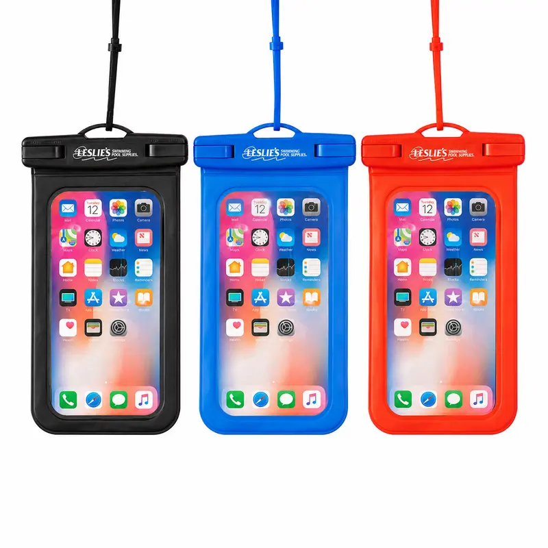 Waterproof Phone Pouch – Misc Bags – available in black, blue, red colours