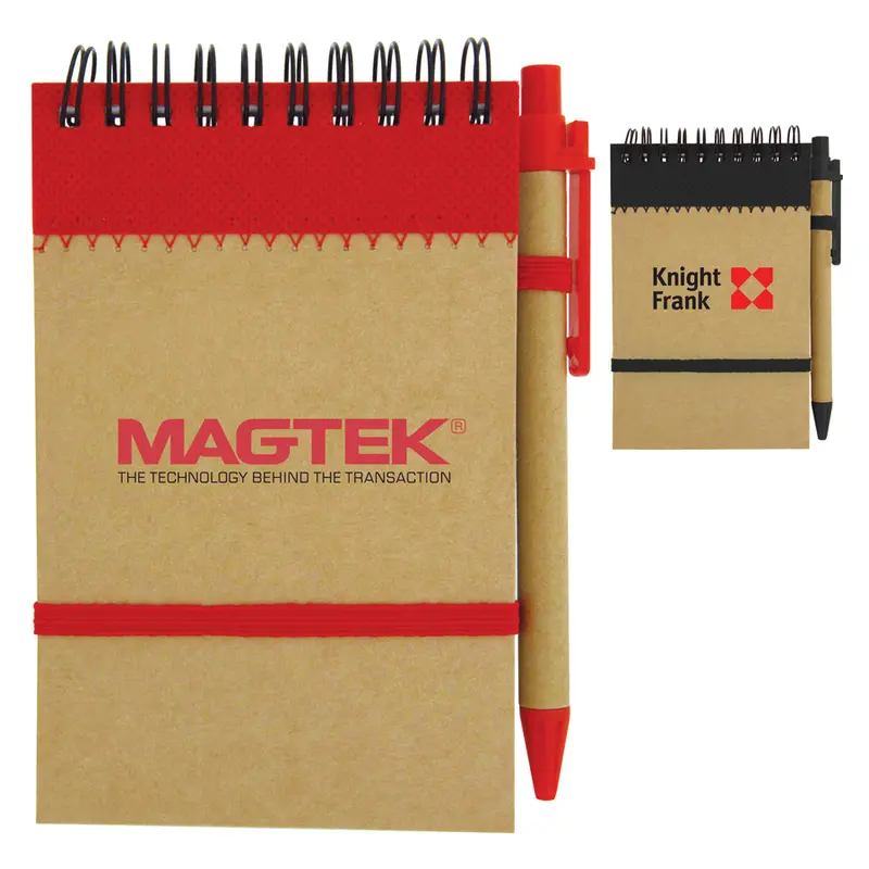 Recycled Jotter Pad – Notepads – available in black, red colours