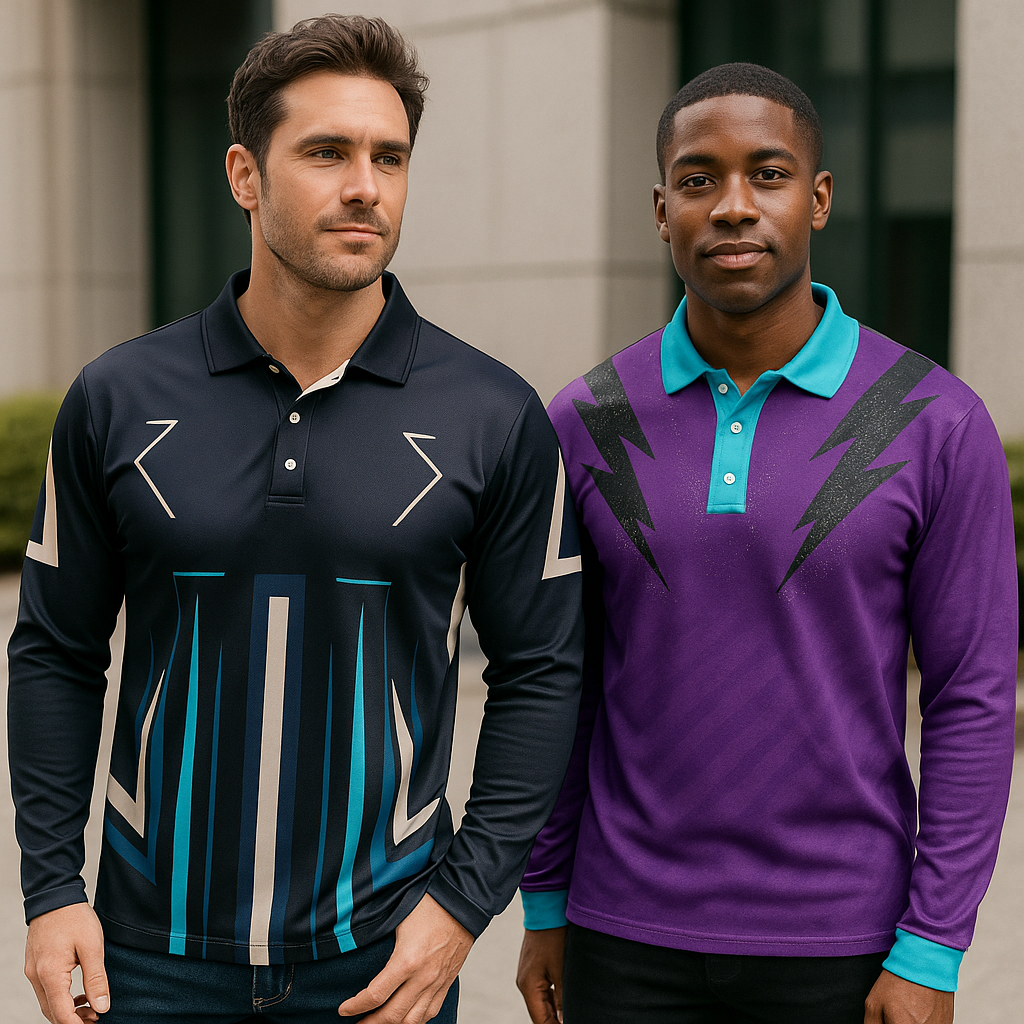 Long Sleeve Polo Shirt