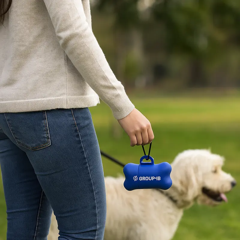 Dog Waste Bag Dispenser – Pet Accessories – available in blue colour