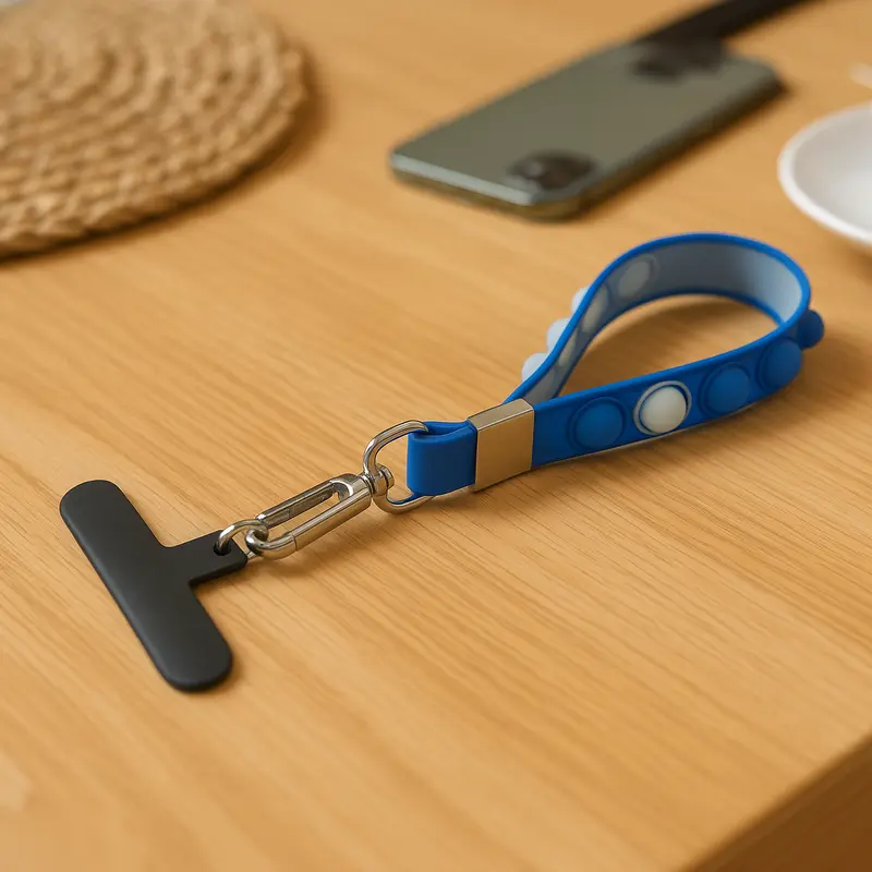 Popper Phone Tether Wristlet – Phone Accessories – available in multi colour
