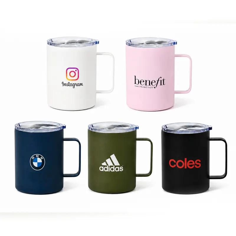 Wanderer 400ml Mug – Travel Mugs – available in beige, black, blue, green colours and 1 more