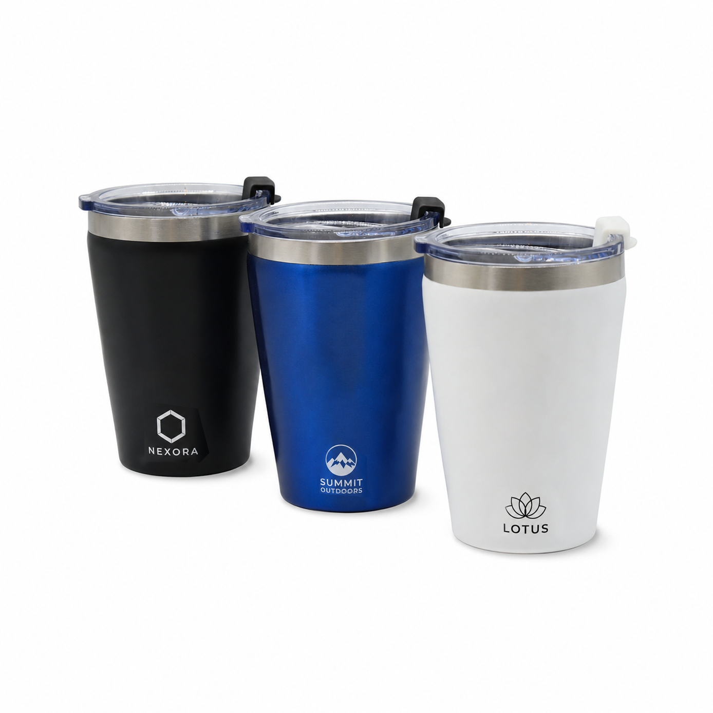 Calypso 330ml Tumbler – Cups & Tumblers – Promobrands – available in Black, Blue, White – photo 1 of 12