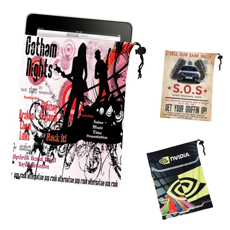 Micro Fibre iPad Pouch – Cleaning Cloths – available in multi colour