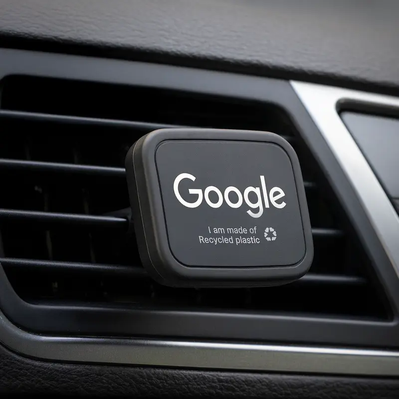 Kozo Universal Magnetic Car Vent Mount - ABS - Black - Rectangle – Car Phone Mounts – available in black colour