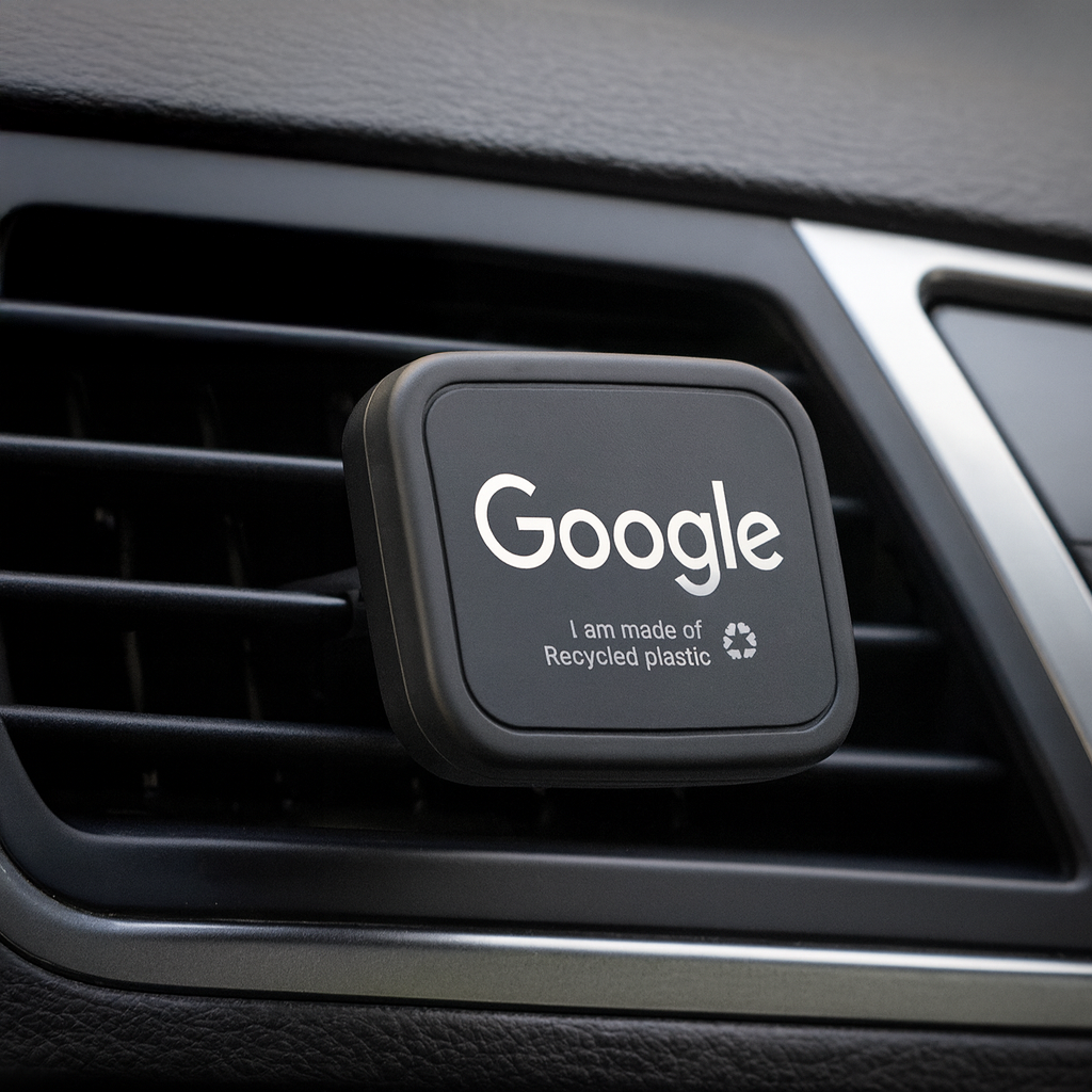 Kozo Universal Magnetic Car Vent Mount - ABS - Black - Rectangle