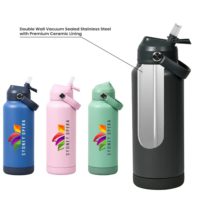 The Holly 1 Litre Ceramic Lined Bottles – Drink Bottles