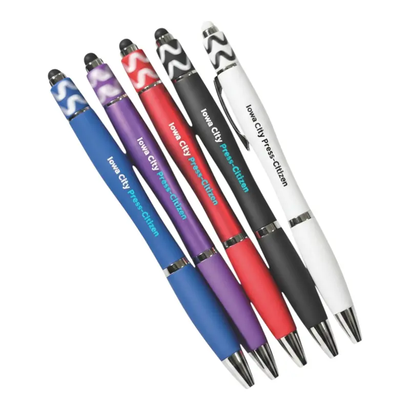 Spinner Fidget Pen – Novelty Pens – available in black, blue, purple, red colours and 1 more