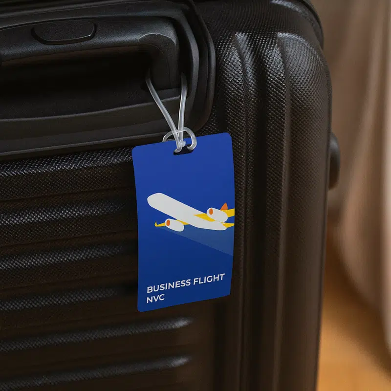 Imprinted Large Luggage Tag – Luggage Tags