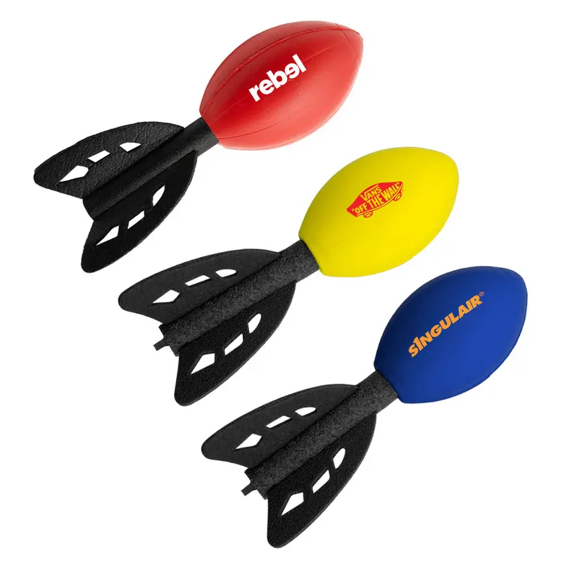 Football Rocket – Stress Shapes – available in blue, red, yellow colours