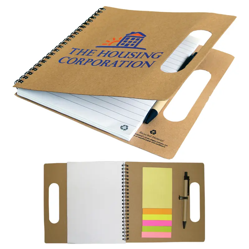 The Enviro Recycled Notebook – Notebooks – available in beige colour