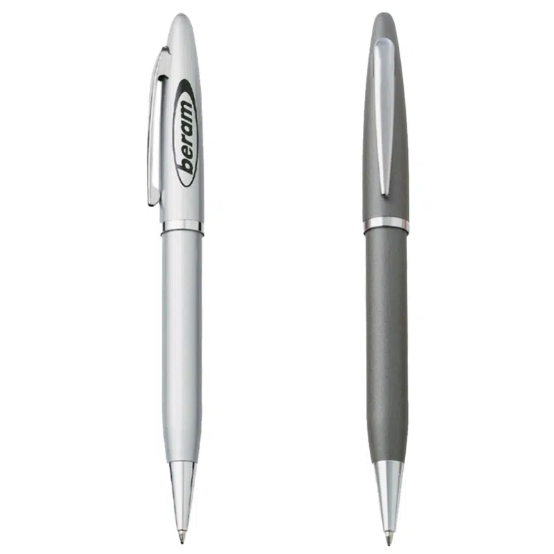 Eva Pen – Plastic Pens – available in silver colour