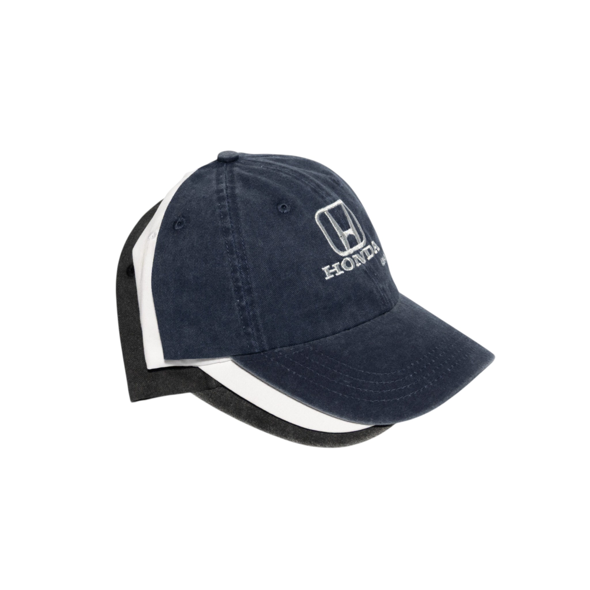Buckle Strap Denim Cotton Baseball Cap