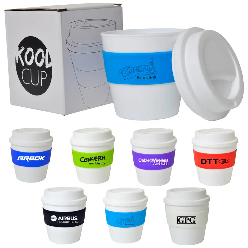 Kool 235mL Cup (Small) – Reusable Coffee Cups – available in black, blue, green, purple colours and 2 more