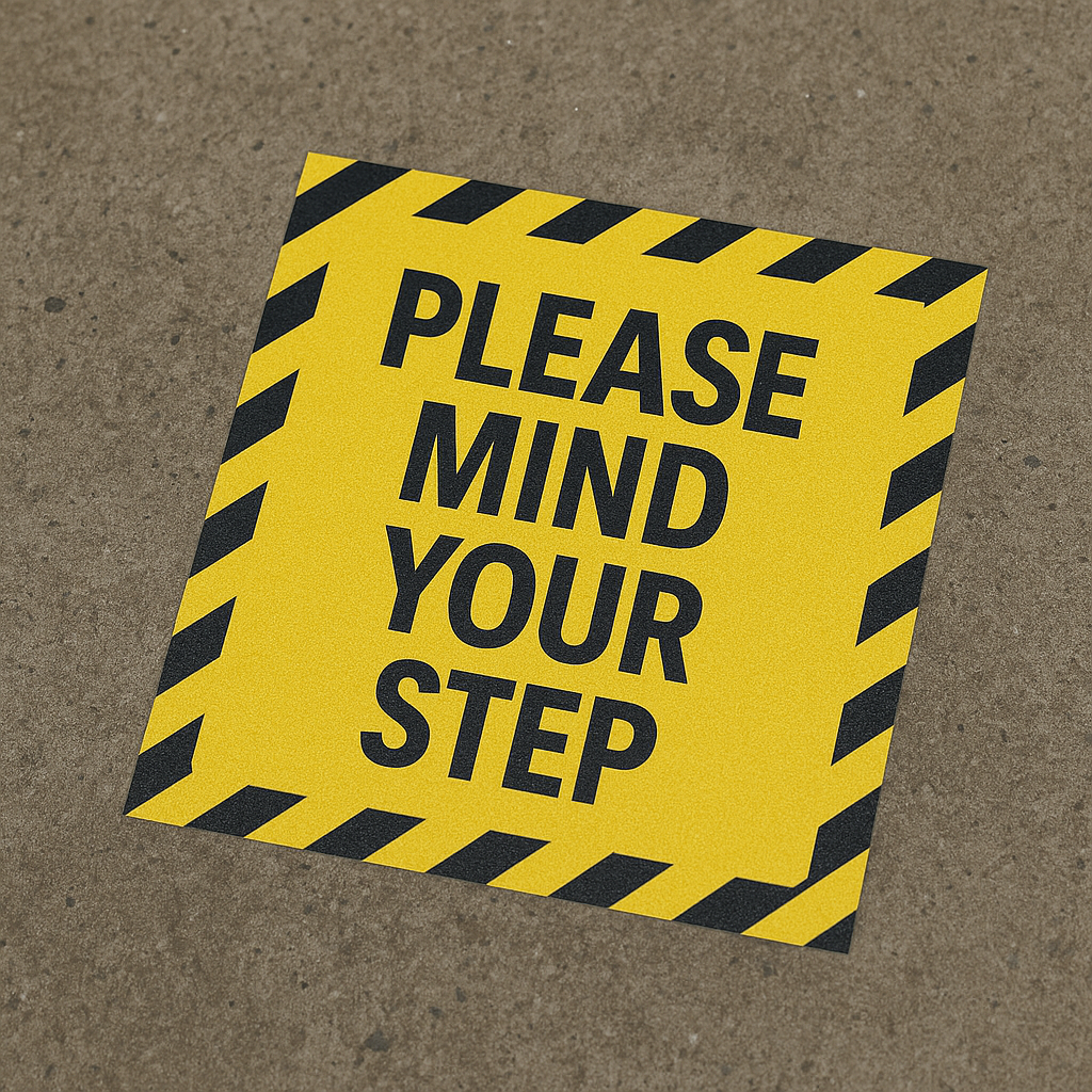 Floor Decal Sticker Outdoor Or Indoor Use