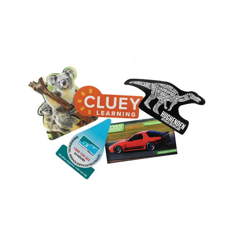 Custom Magnet – Misc Print – available in blue, green, red colours